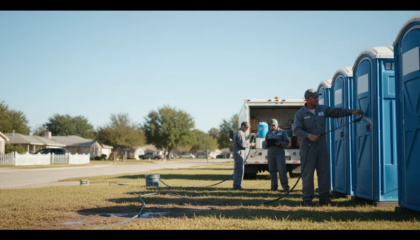 Long-Term Portable Toilet Rental in Estancia, NM near me